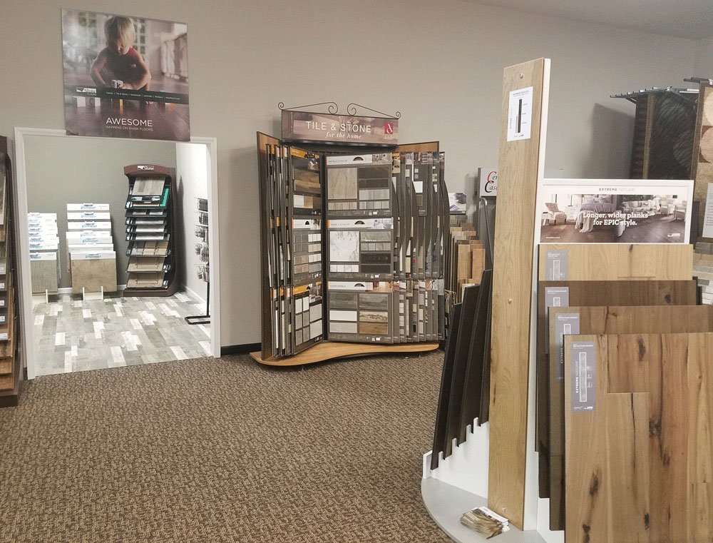 Komplete Flooring Inc. showroom Siren WI