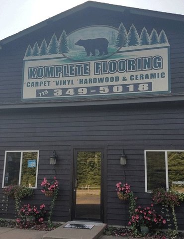 building exterior Komplete Flooring Inc Siren, WI