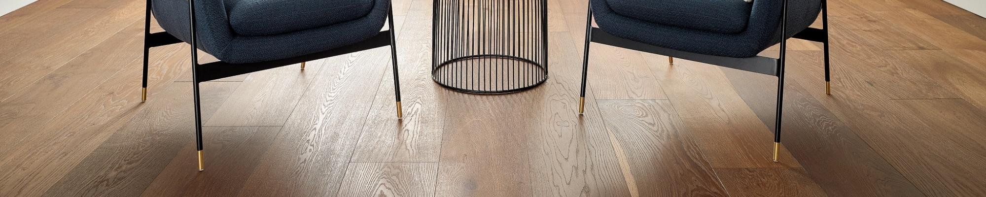 living room hardwood floor Komplete Flooring Siren, WI